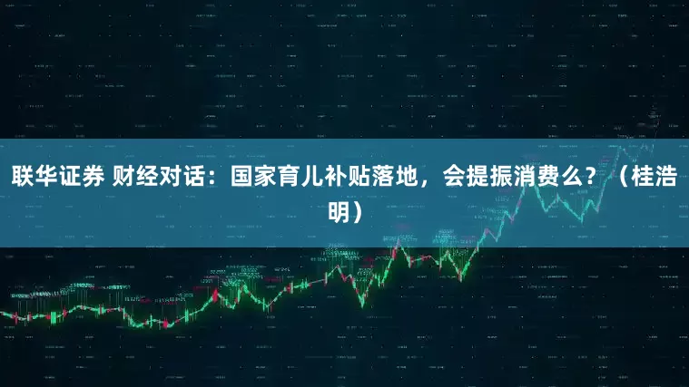 联华证券 财经对话：国家育儿补贴落地，会提振消费么？（桂浩明）